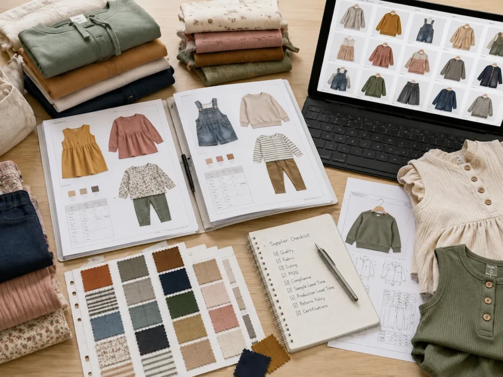 catalogo de ropa infantil al por mayor para tiendas en Colombia