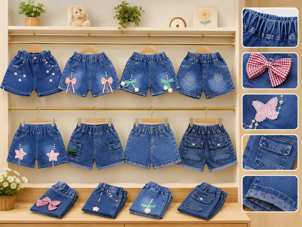 Shorts y bermudas infantiles para venta al por mayor