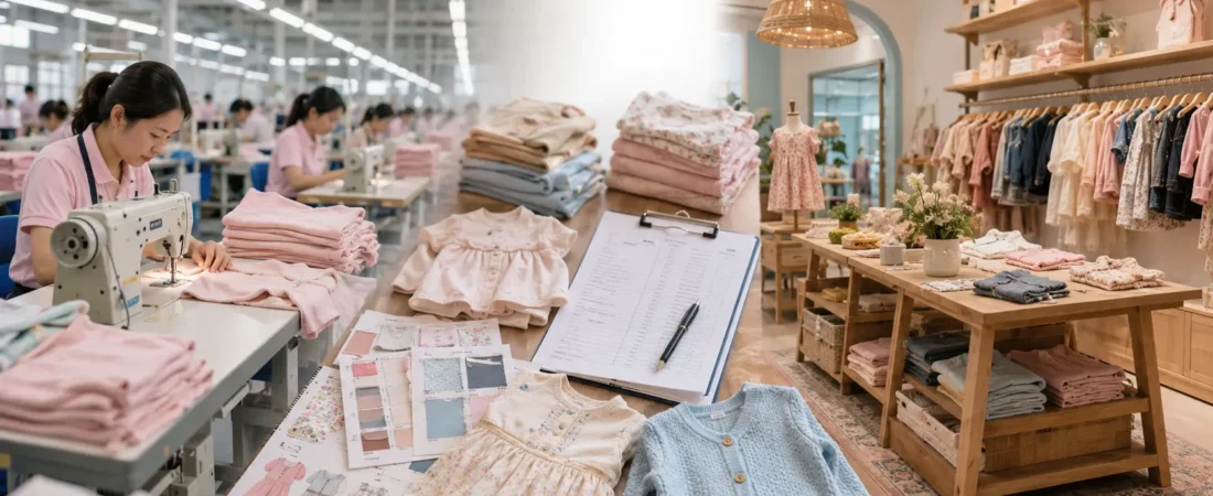 ¿Por qué tantas tiendas de ropa infantil en Bogotá, Medellín y Cali están trabajando con fábricas OEM en China?